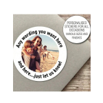 Custom Photo Sticker Labels