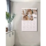 Customizable Framed Canvas Photo Calendar